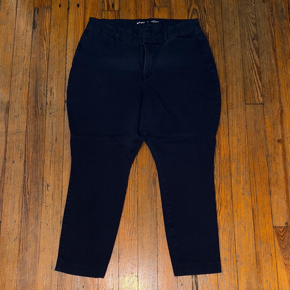 Old Navy Pixie Navy Blue High-Waisted Pants